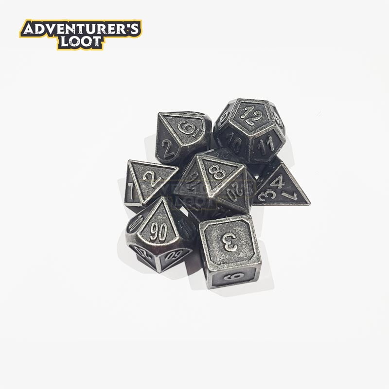 metal-dice-antique-nickel-dice-set-stack