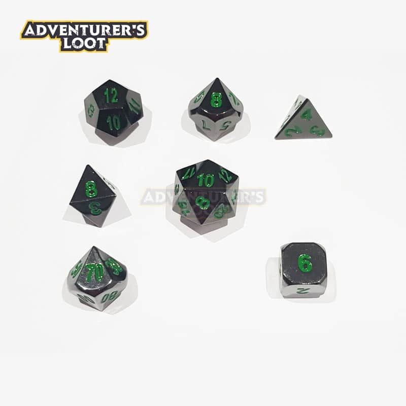 metal-dice-black-nickel-green-dice-set