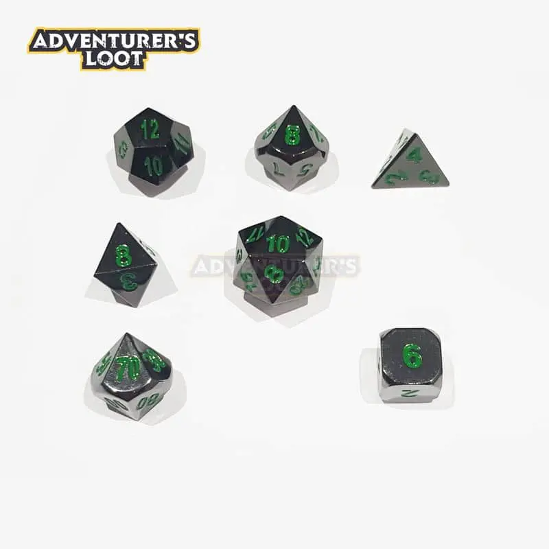 metal-dice-black-nickel-green-dice-set