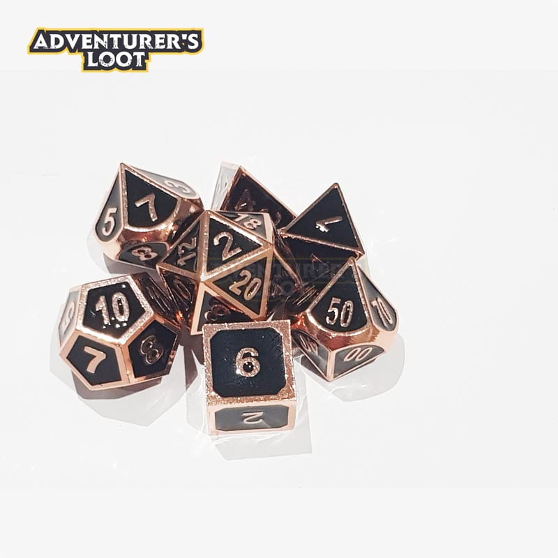 metal-dice-copper-black-dice-set-dice-stack