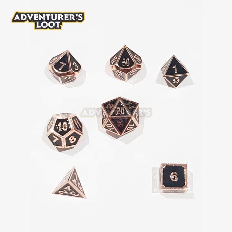 metal-dice-copper-black-dice-set