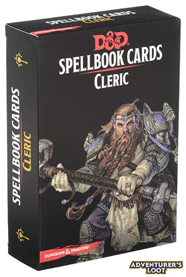 Spellbook Cards Cleric Deck Front