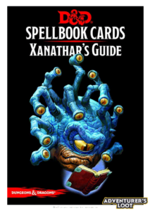 Spellbook Cards Xanathars Guide Deck Front